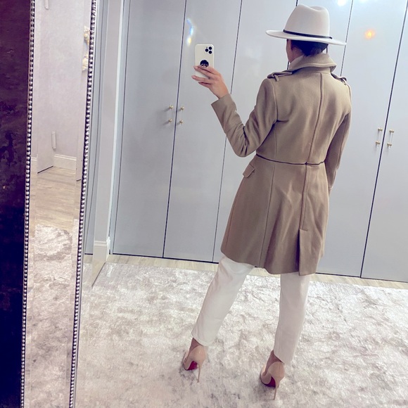 Wool blend coat/jacket with detachable bottom XS - Picture 4 of 12